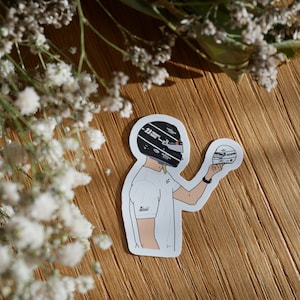 Alex Albon AA23 Williams sticker Formula 1 F1 2023 driver