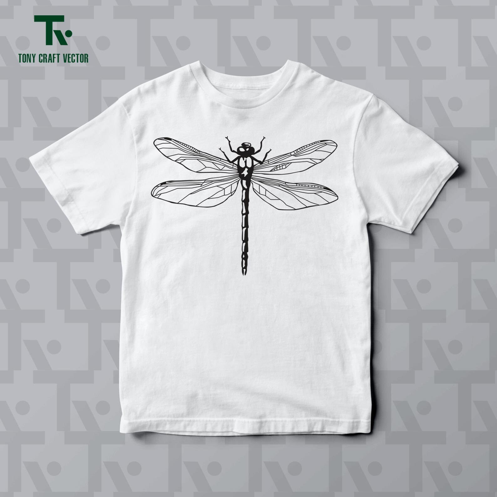Dragonfly SVG Dragonfly Clipart Cut File for Cricut Silhouette Bug Svg
