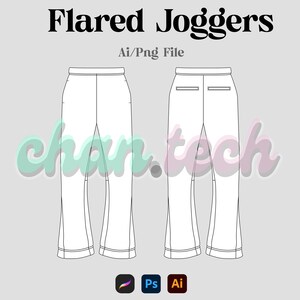 Clothing Vector Mockup Modifier Fashion Techpack / Flat Design Template Photoshop / Illustrator / Procreate Streetwear Basics