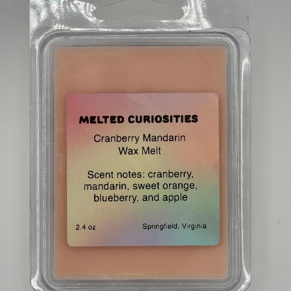 Cranberry Mandarin Wax Melt