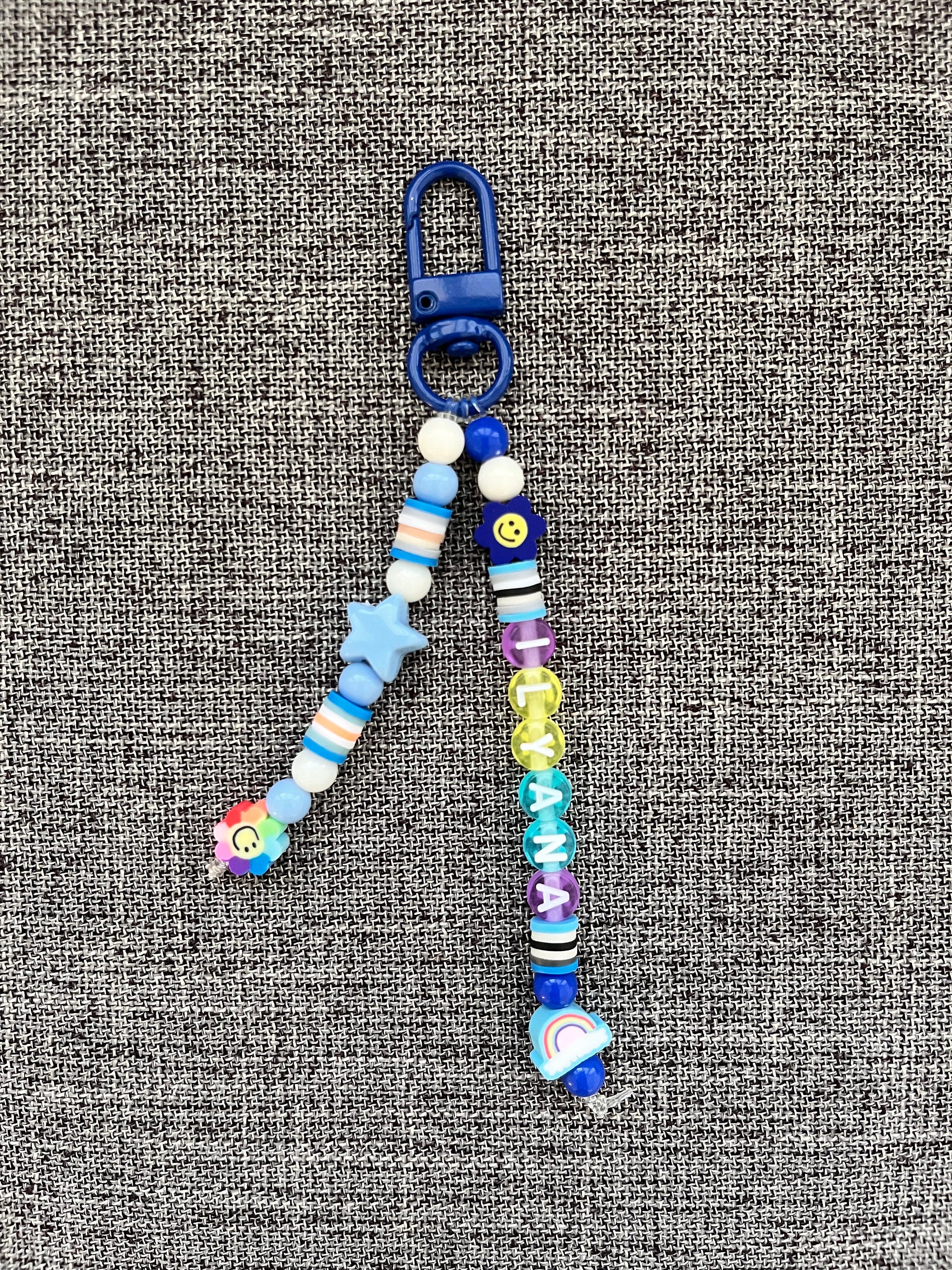 Personalized Keychain/Bag Charm for Diaper Bag, Baby Gift, Kid Gift, Backpack Name Tag, Birthday Gift, School, Mother's Day Gift, Friend