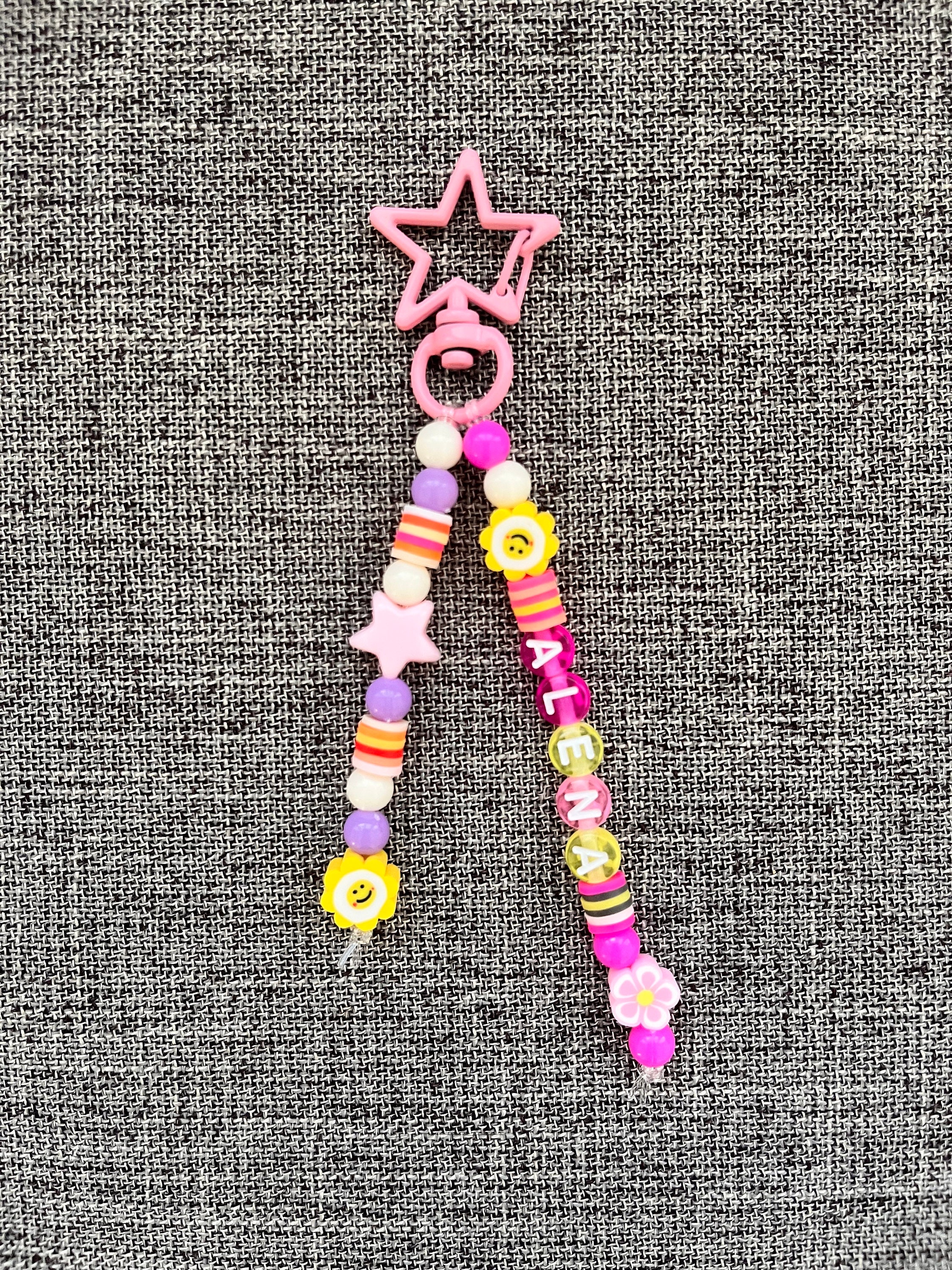 Personalized Keychain/Bag Charm for Diaper Bag, Baby Gift, Kid Gift, Backpack Name Tag, Birthday Gift, School, Mother's Day Gift, Friend
