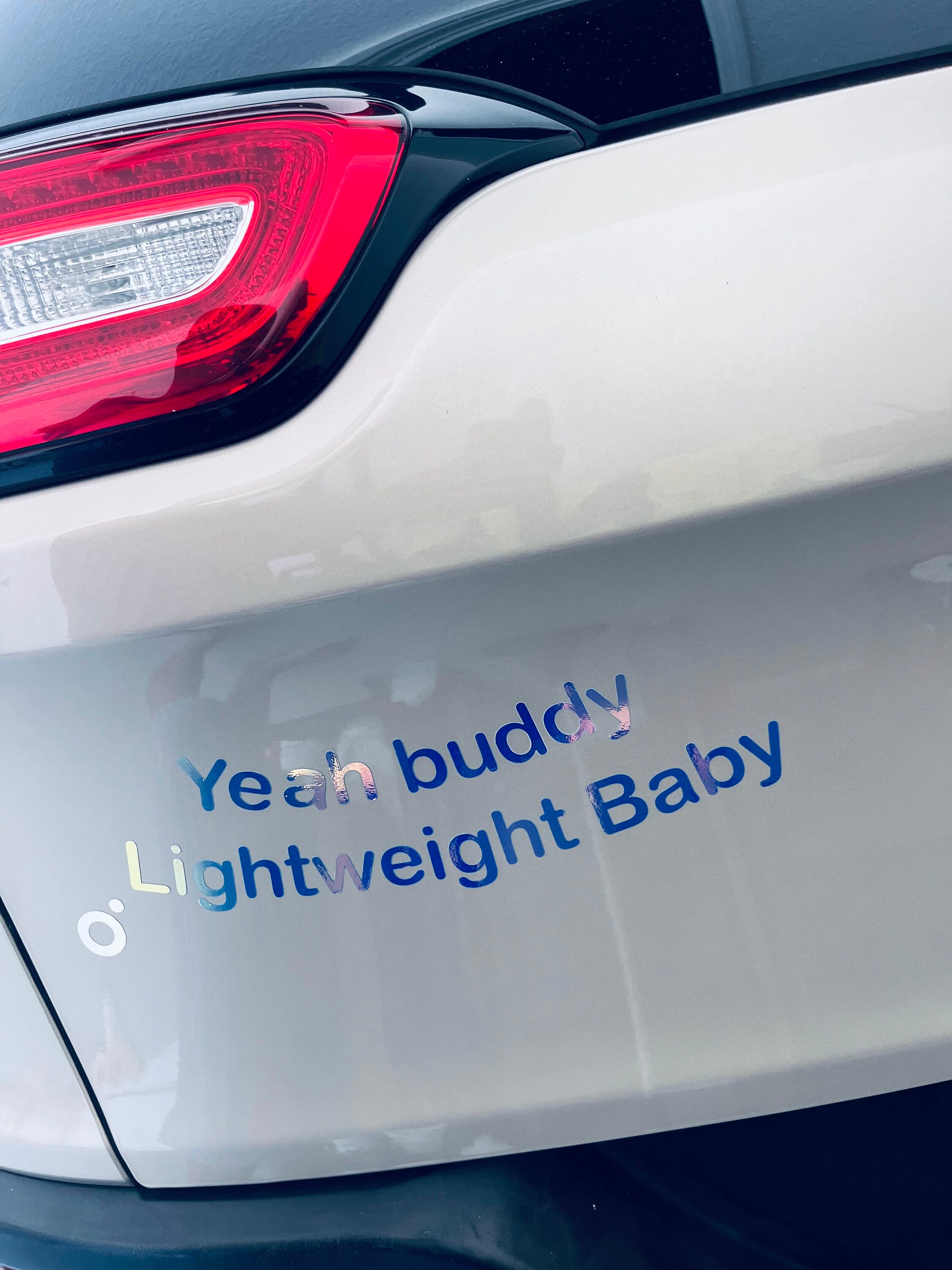 Ronnie Slogan, Yeah Buddy Lightweight Baby Muscles Fitness Car Sticker ...