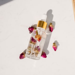 Scented Body Oil | Rose Bath and Body Oil | Hydrating Botanical Body Oil | Rose Infused Body Oil