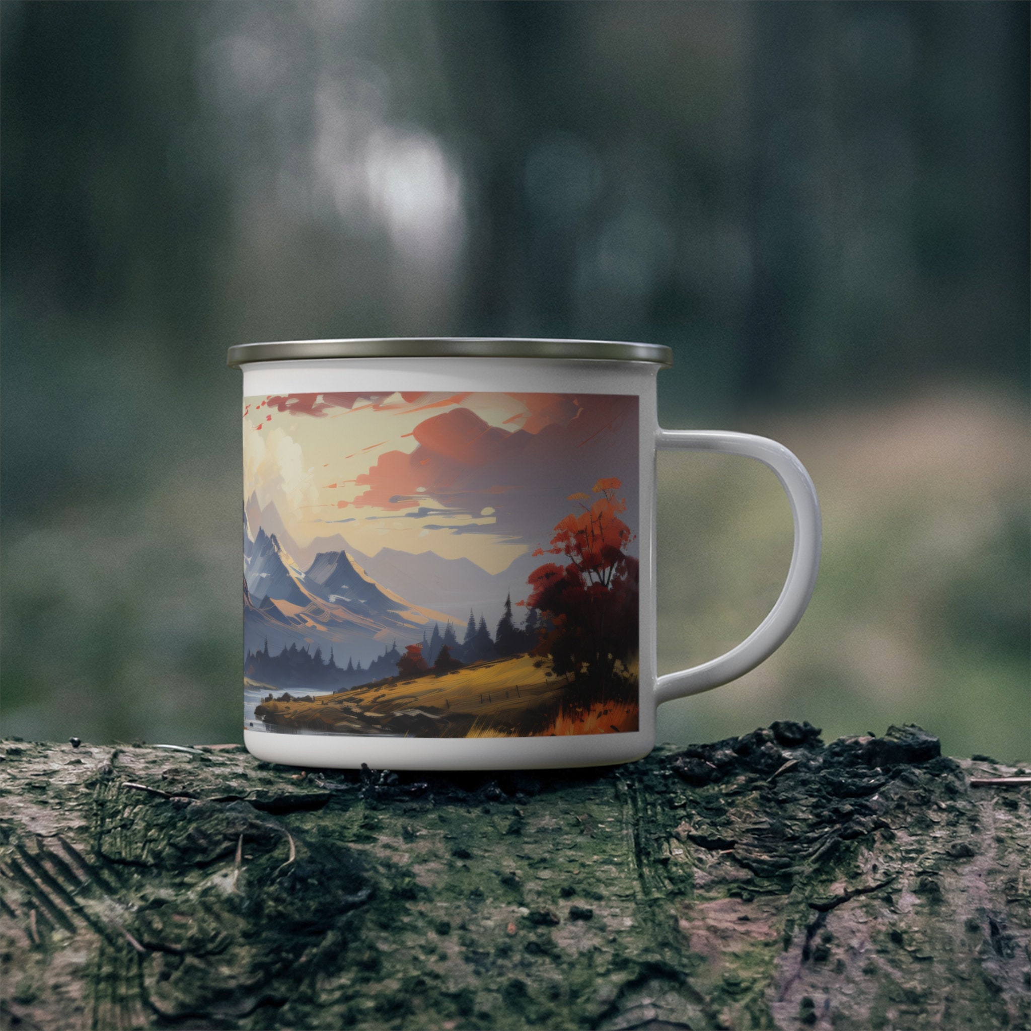 Bob ross heat changing mug