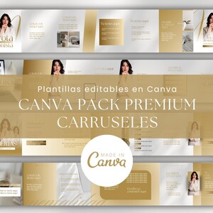 Plantillas de Carruseles Premium para Instagram – Estilo Elegante, Sofisticado y Estratégico