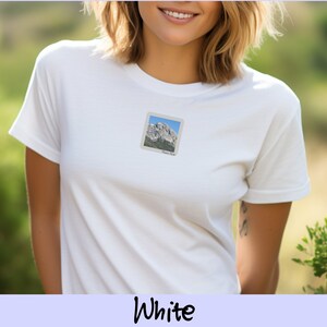 Morro Rock square photo print Unisex t-shirt