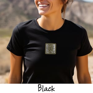 Yucca Flower square photo print Unisex t-shirt