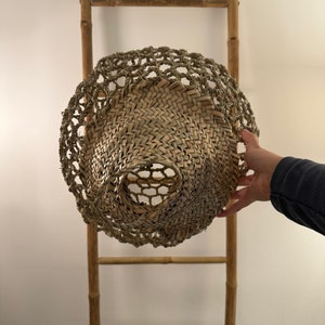 Nazha pendant light hand-woven in doum, pendant light, lampshade, chandelier image 2