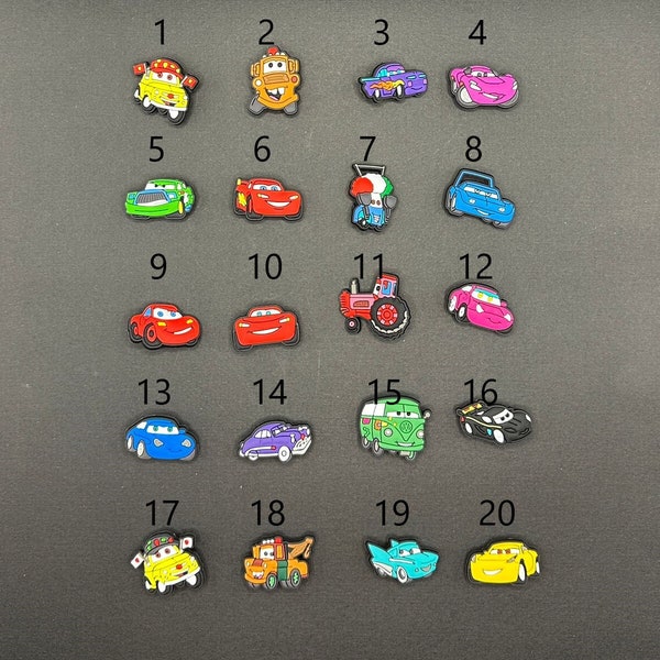 Croc charms / Cars