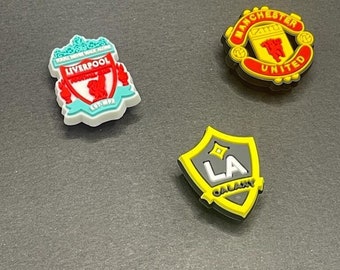 Croc charms / Liverpool, Manchester United, LaGalaxy