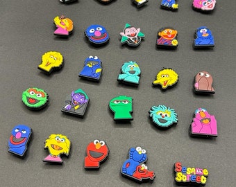 Croc charms / Sesame Street