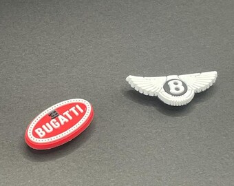 Croc charms / Bugatti,Bentley