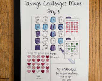 Savings Challenges Made Simple Workbook
