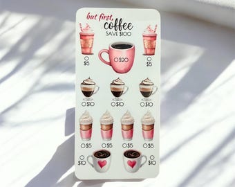 But first, Coffee Saving Tracker Card