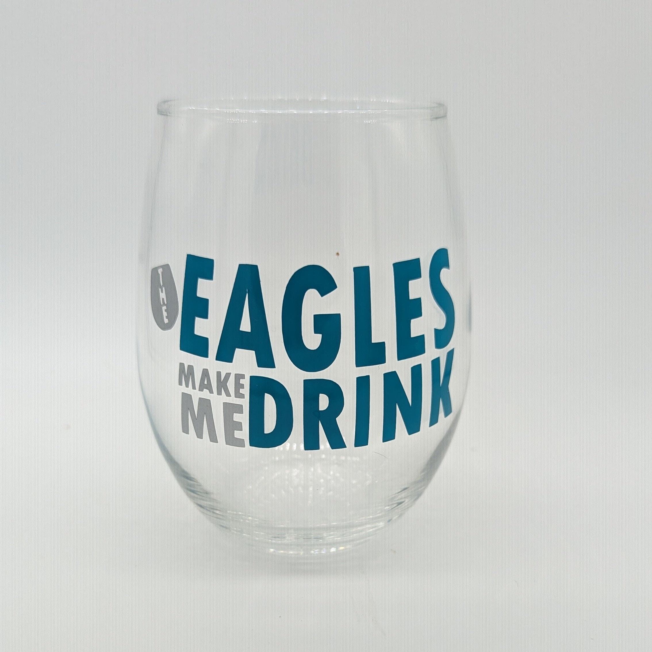 The Eagles Make Me Drink Wine Glass | Philadephia Sports | Football Playoffs