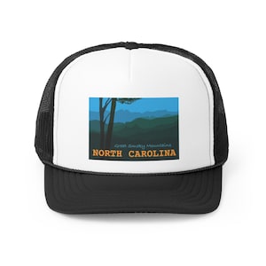 Casquette trucker North Carolina en filet