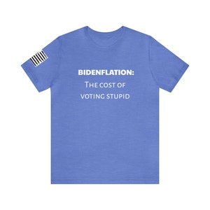 Bidenflation-T-shirt met korte mouwen