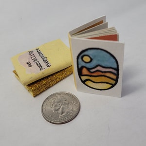 Handmade Miniature Journal Sketchbook