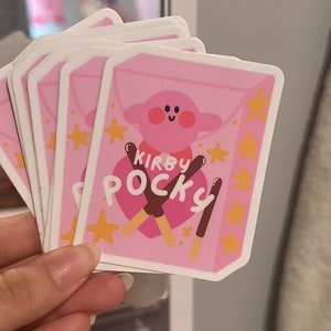 Kirby Pocky Aufkleber