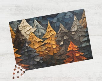 Mountain Forest Jigsaw Puzzle: Family Nature Gift (110-1014 Pieces)