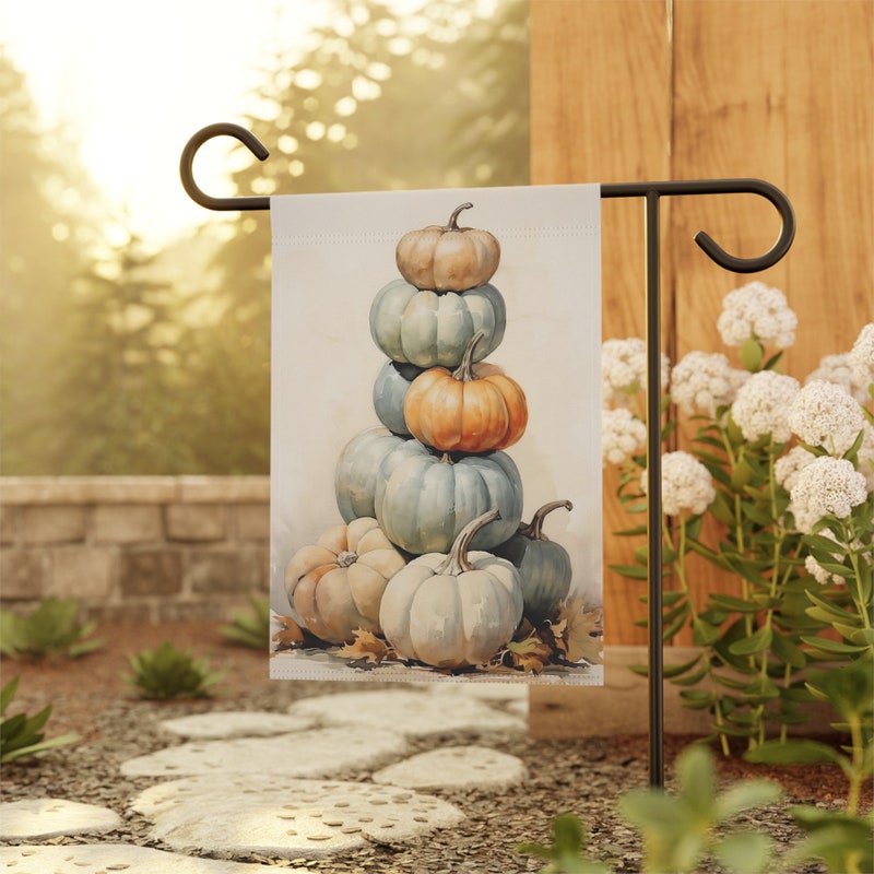 Fall Garden Flag - Etsy