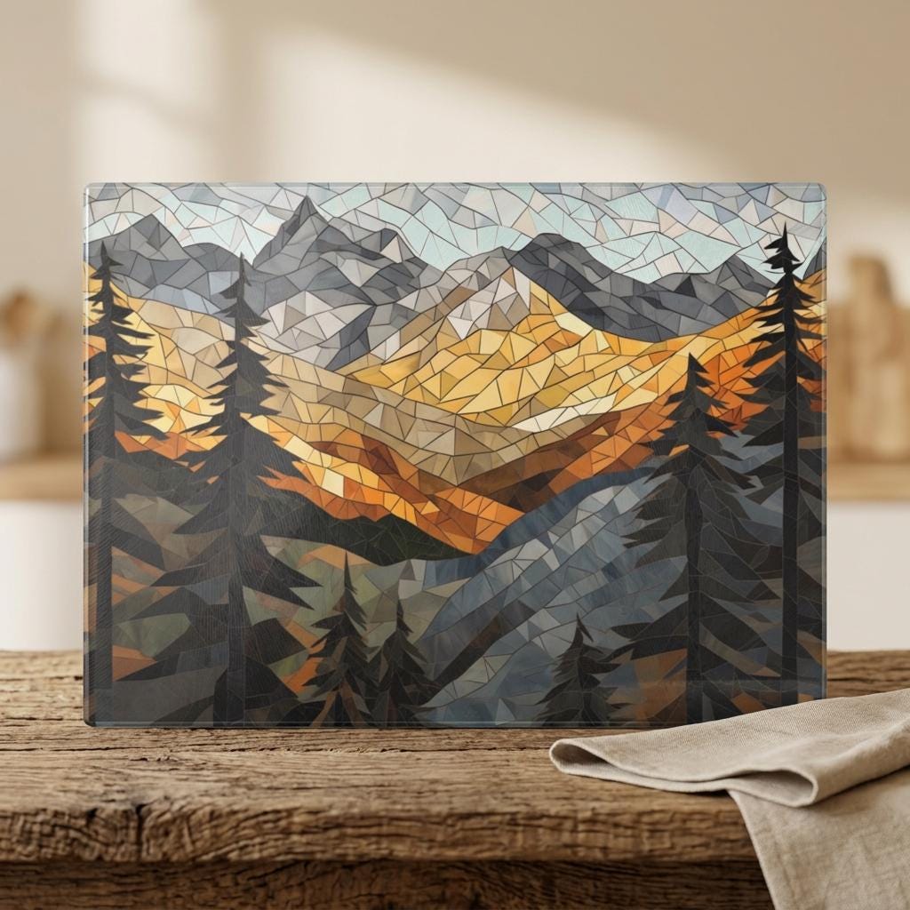 Mountain Mosaics - Etsy