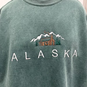 Alaska Embroidered Sweatshirt