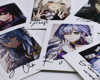 Honkai Star Rail Signed Photocards
