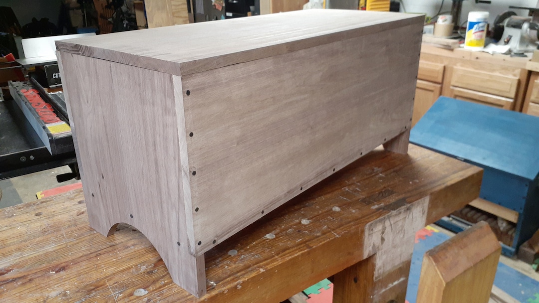 Black Walnut Six Board Trunk - A Kit to Build - Etsy