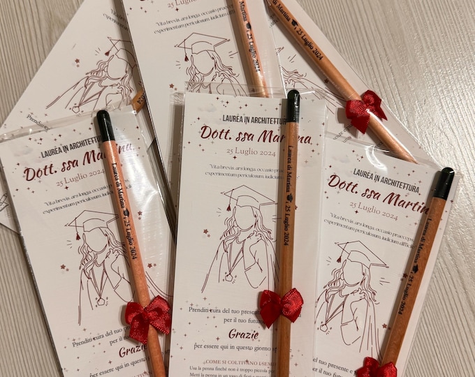 Graduation Pencil Favors: Class of 2026 Eco-Friendly Gift