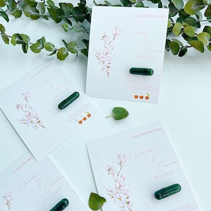 Personalisierte Samenkapsel-Samenkarte Dankeschön-Gastgeschenke Pflanzbare Gastgeschenke für Hochzeitsgäste Individuelle umweltfreundliche