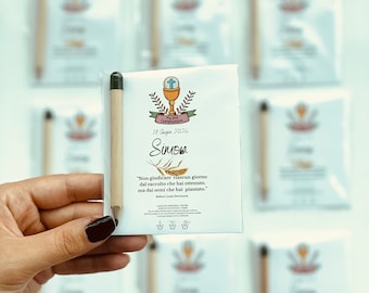 Personalized Pencil Favors: Baptism, First Communion, Confirmation
