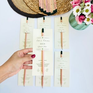 Penna con semi personalizzata Bomboniere di ringraziamento Bomboniera piantabile per gli invitati al matrimonio Bomboniere personalizzate ecologiche per gli ospiti