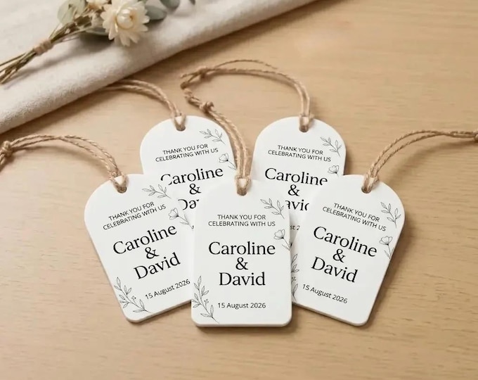 Personalized Wedding Favor Magnet Custom Eco Friendly Bookmark Gift Bulk Save The Date