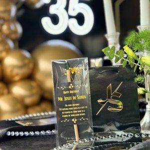 Stylo de graines personnalisé Merci favorise la faveur plantable pour les invités du mariage Faveurs écologiques pour les invités