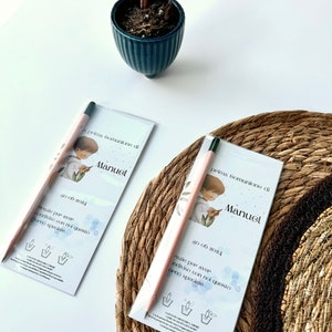 Penna con semi personalizzata Bomboniere di ringraziamento Bomboniera piantabile per gli invitati al matrimonio Bomboniere personalizzate ecologiche per gli ospiti