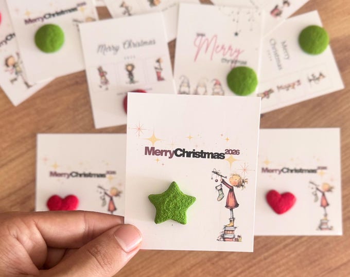 Personalized Christmas Favors ,Plantable Thank You Gift,Personalize Happy New Year Party Favor