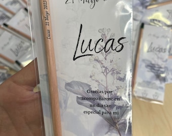 Spersonalizowane upominki ślubne w formie ołówków nasiennych: kartka kwiatowa, prezent dla druhen, baby shower, prezent dla gości firmowych