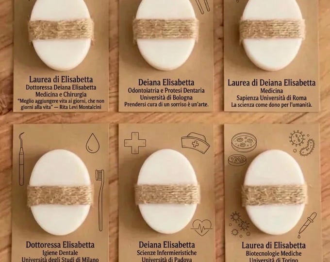 Personalized Soap Favors,   Guest School and Graduation Gift, Rustic Class of 2026, Teacher Gifts
