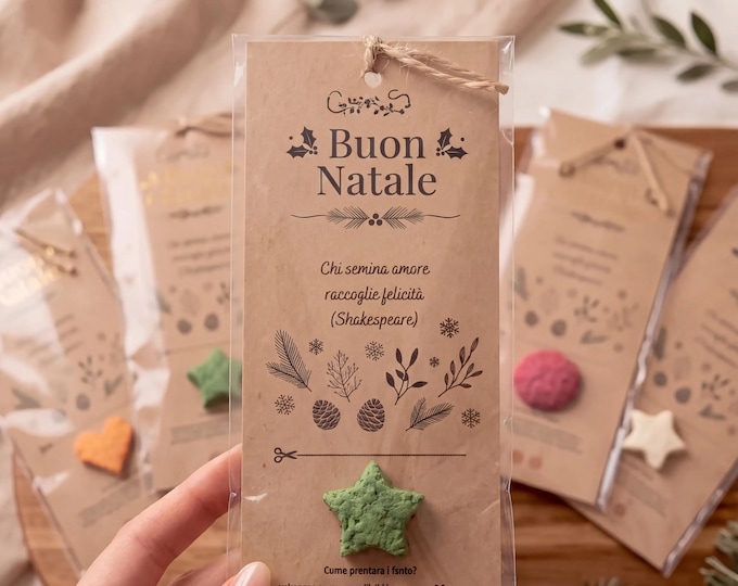 Personalized Wildflower Bookmark – Eco Baptism Favor, Grow-Your-Own Thank You Card