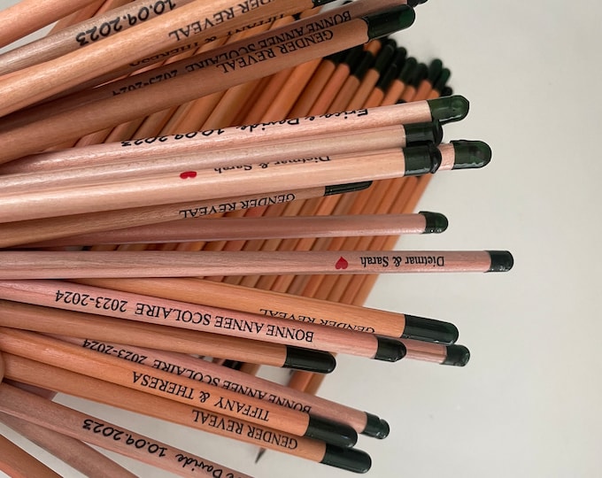 Personalized Seed Pencils: Eco-Friendly Favors, Company & Wedding Gifts