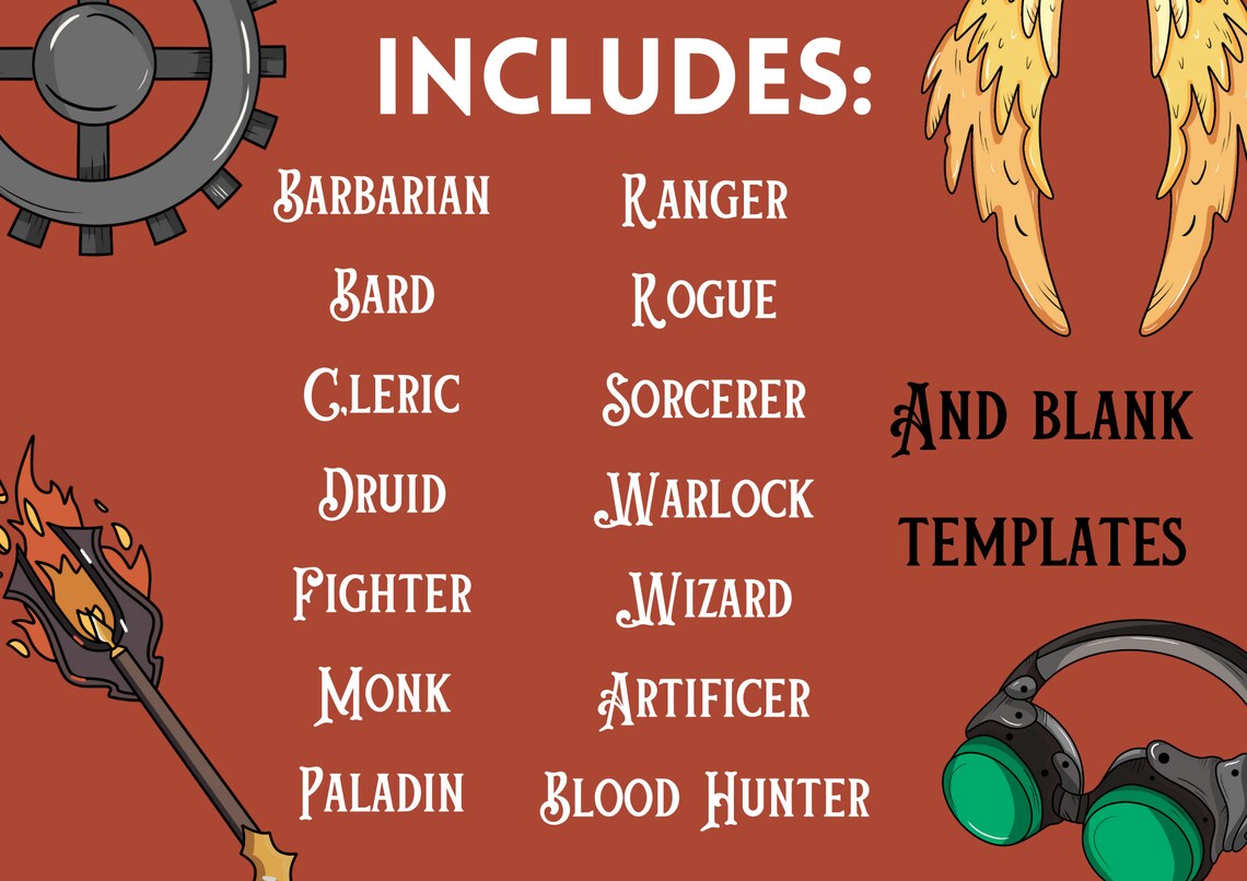 Initiative Tracker Dnd 5e Printable Dungeons and Dragons Cards ...