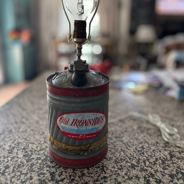 Gas Can Lamp Etsy
