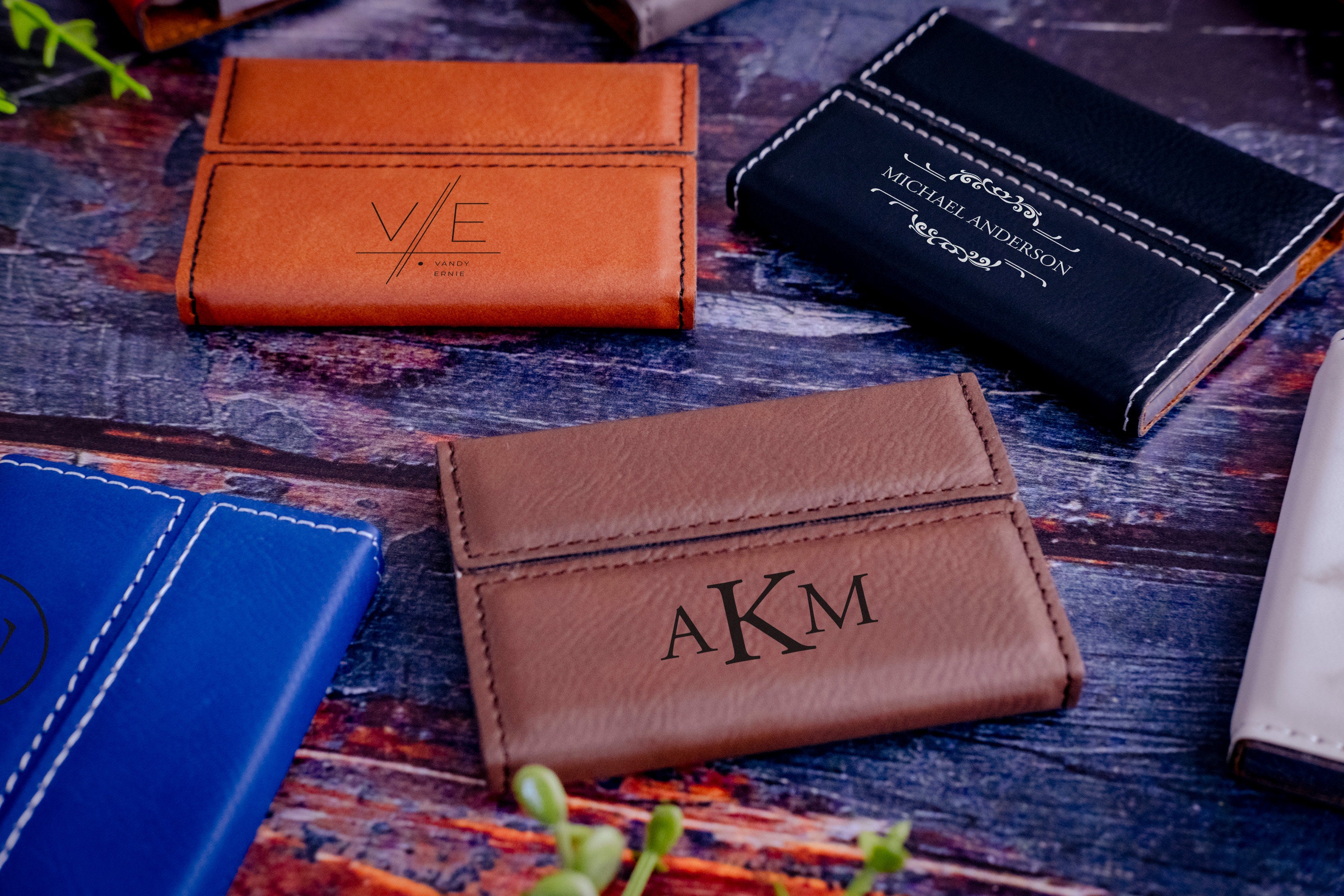 Customized Business Card Holder, Business Card Holder for Purse