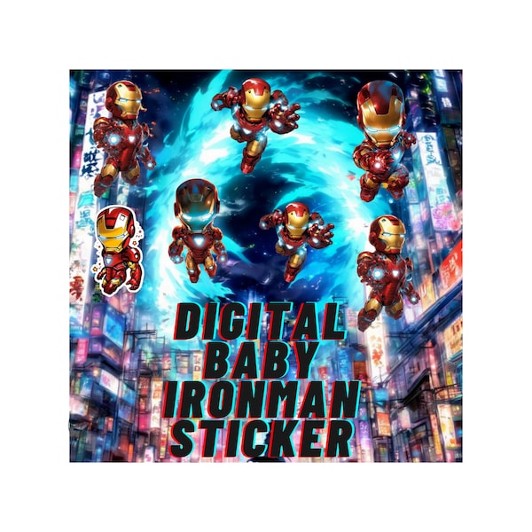 Iron Man Baby - Etsy