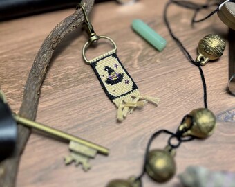 Witch's Hat Keychain