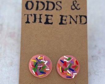 Sugar Cookie Stud Earrings
