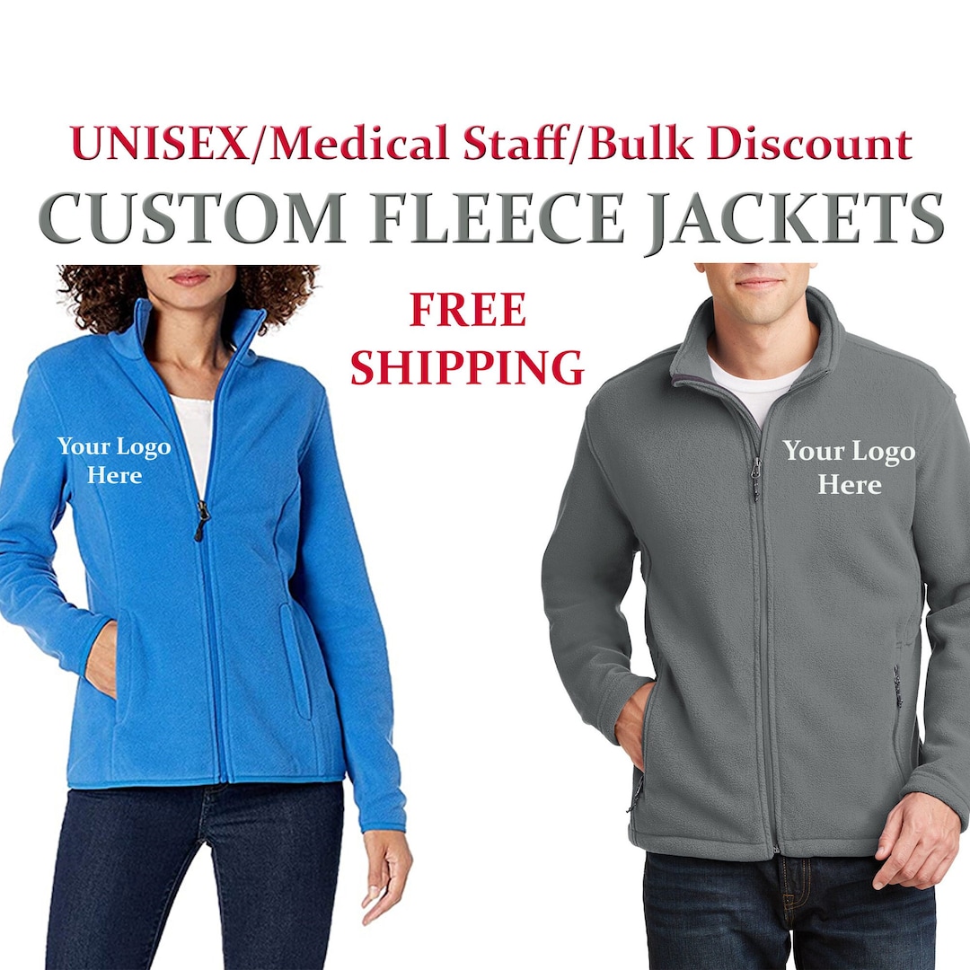 Custom Fleece Jacket Personalized Nurse Jacket/ Gift for Nurse