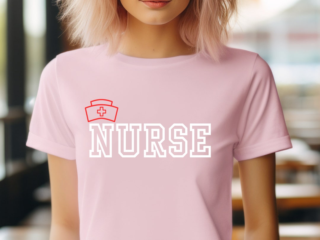 Nurse Shirt for Women, Nurses Cap, Nurse Gift, Nurse Graduation Gift